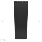  Ψυγείο - 400L - 4 ρυθμιζόμενα ράφια - Μαύρο